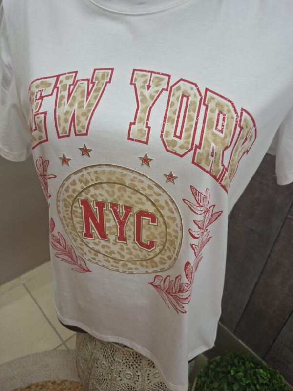 Tee shirt New York rouge - TU PT - 34 au 40/42 – Image 5