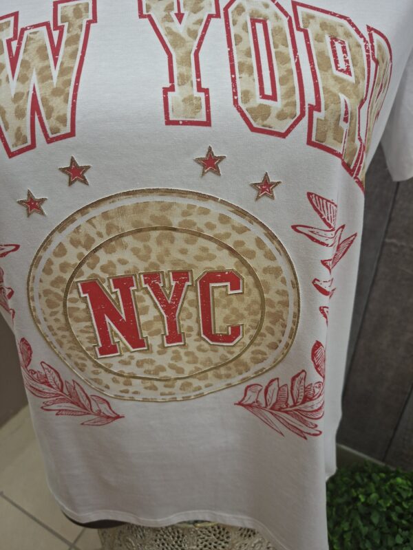 Tee shirt New York rouge - TU PT - 34 au 40/42 – Image 4