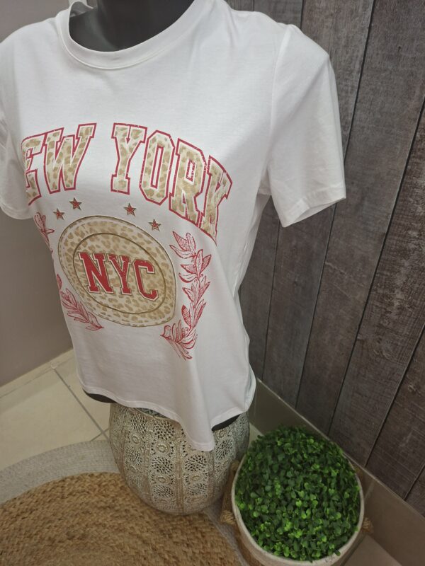 Tee shirt New York rouge - TU PT - 34 au 40/42 – Image 2