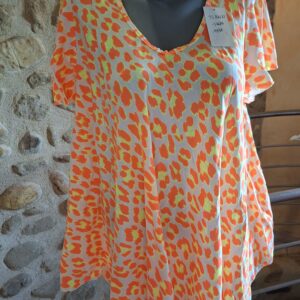 T-shirt fluide Leo Fluo - TU MT - 38 au 44/46