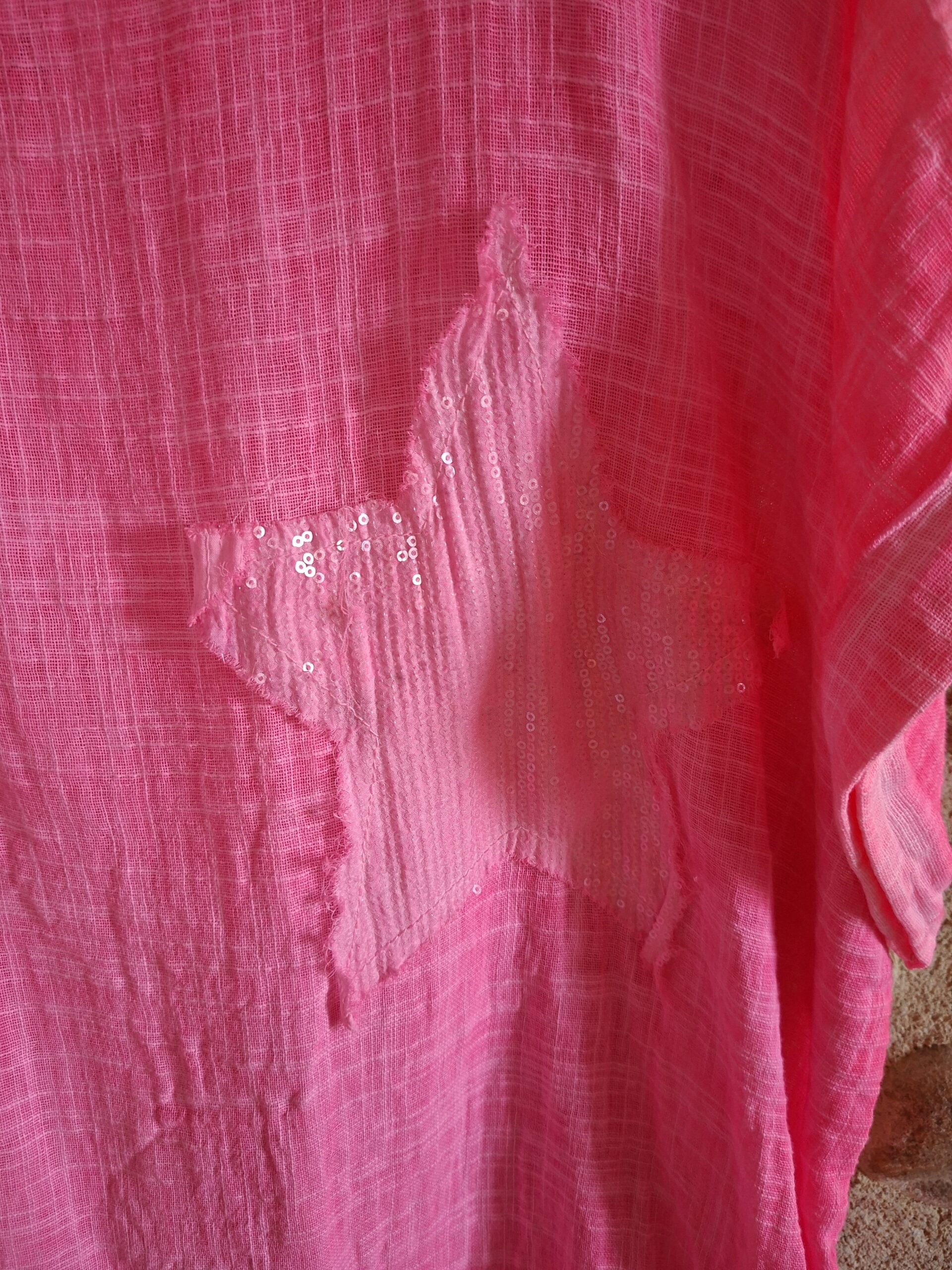 T-shirt Fluo Etoile 100% coton - TU GT - 46 au 52 – Image 9