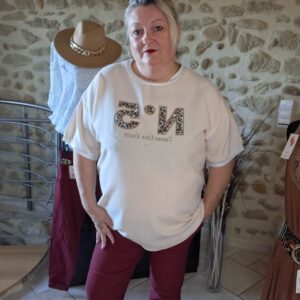 Tee-shirt GT « N°5 Cannes Côte d’Azur Paris »  - TU GT - 46 au 52