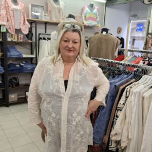 Chemise longue brodée - GT - 46 au 52