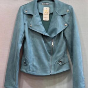 Veste style perfecto - Vert amande - de la T2XL à la T5XL