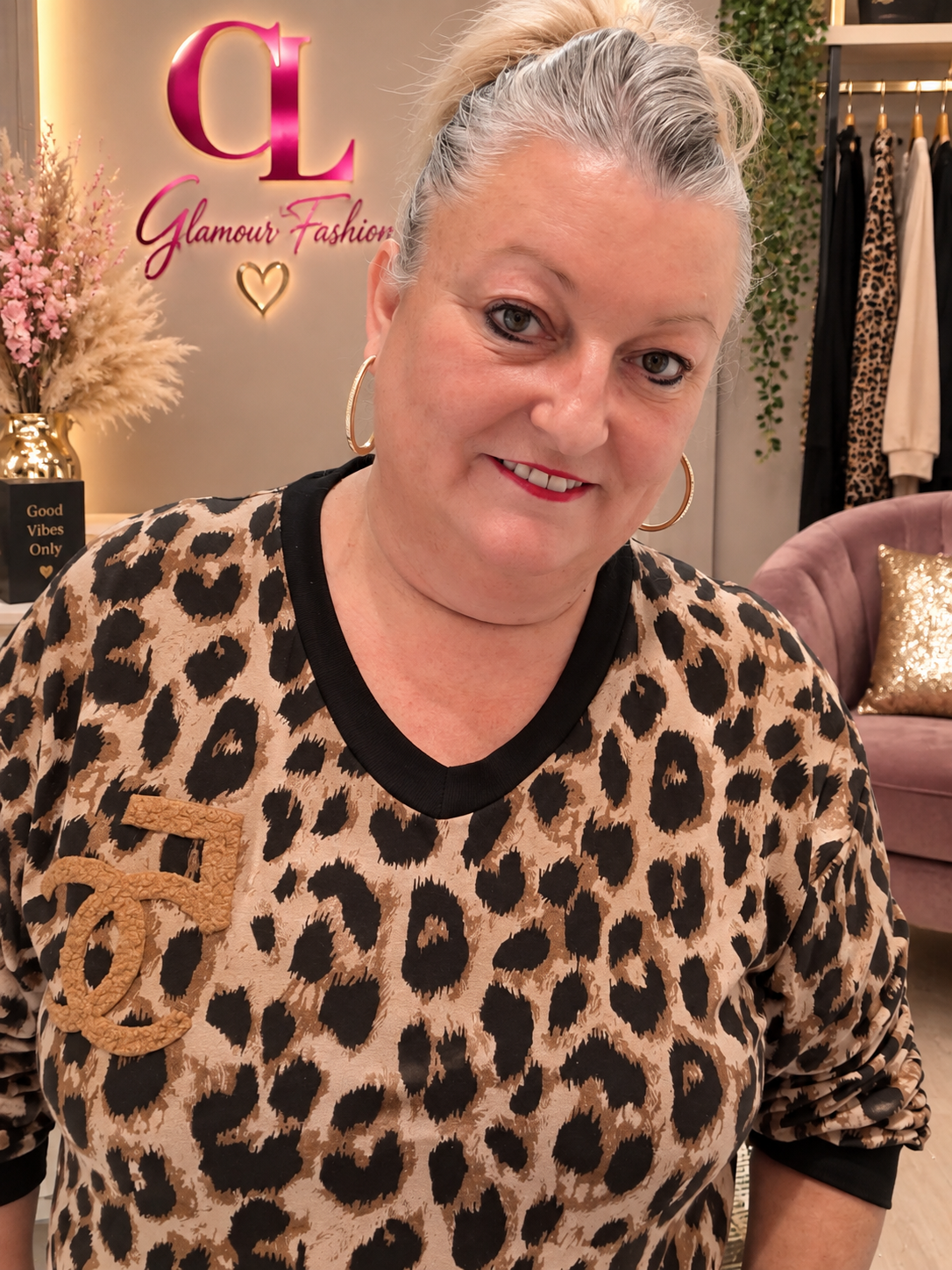 Robe 5C motif animalier - TU GT du 44 au 52 – Image 4