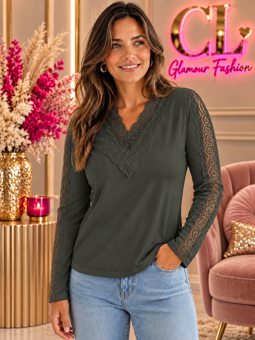 Tee - shirt magique dentelle - TU 36/44 – Image 3